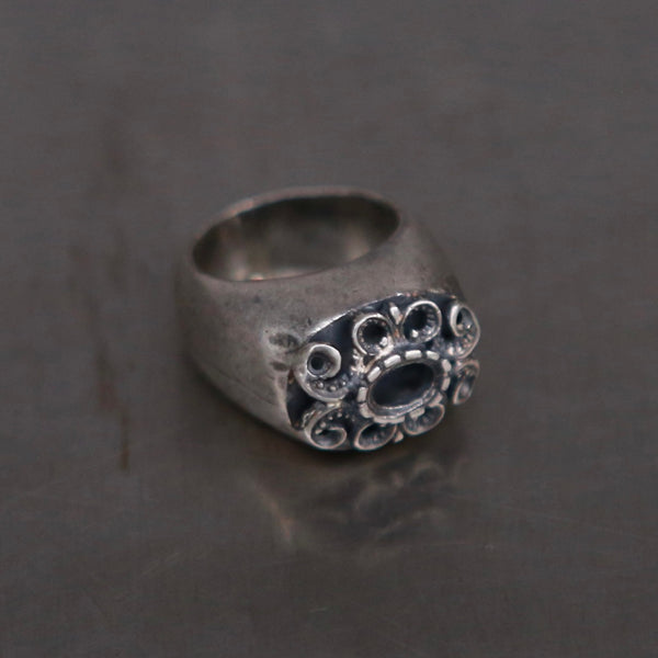 GOTI 925 Silver Ring Italy Traditional Handmade GT-AN912-0 (AN918)